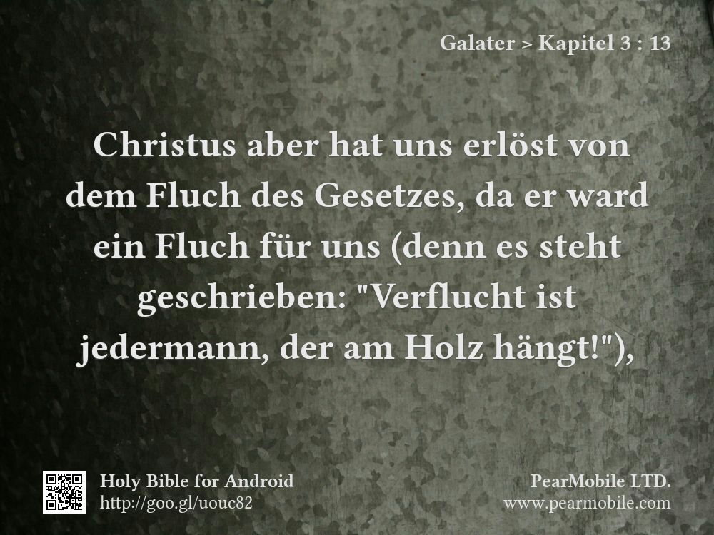 Galater, Kapitel 3:13